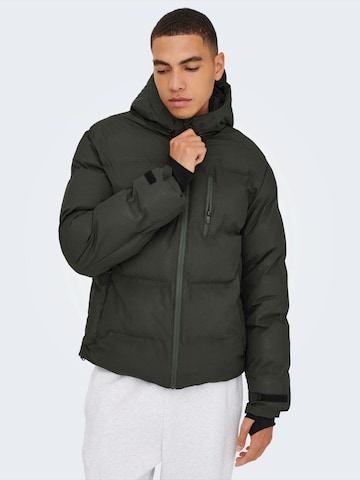 Only & Sons Jacke 'ONSMATHIS' in Grau