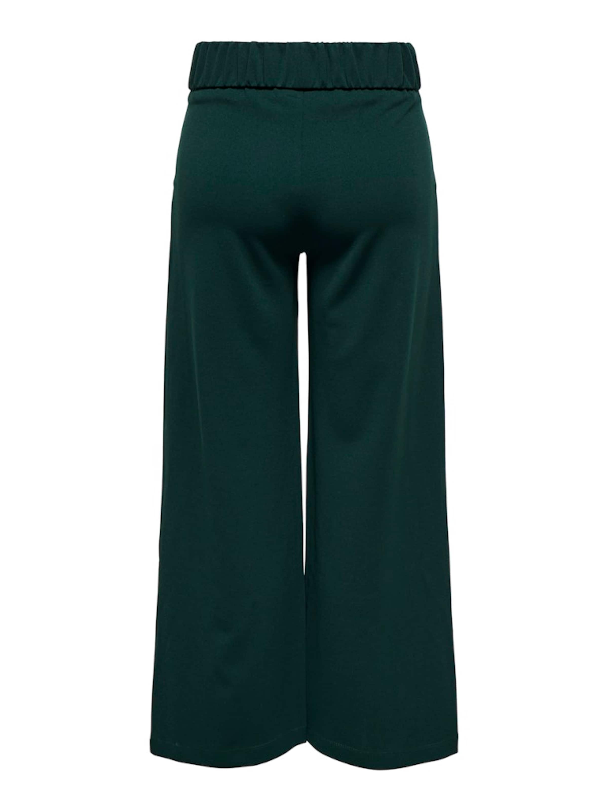 JDY Pantalon à pince 'JDYGEGGO' en vert foncé, Vue avec produit