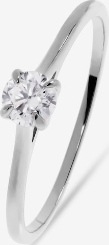 CHRIST Ring in Silver: front