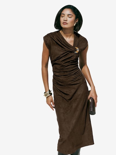 Friends Like These Vestido en 34 en chocolate, Vista del producto