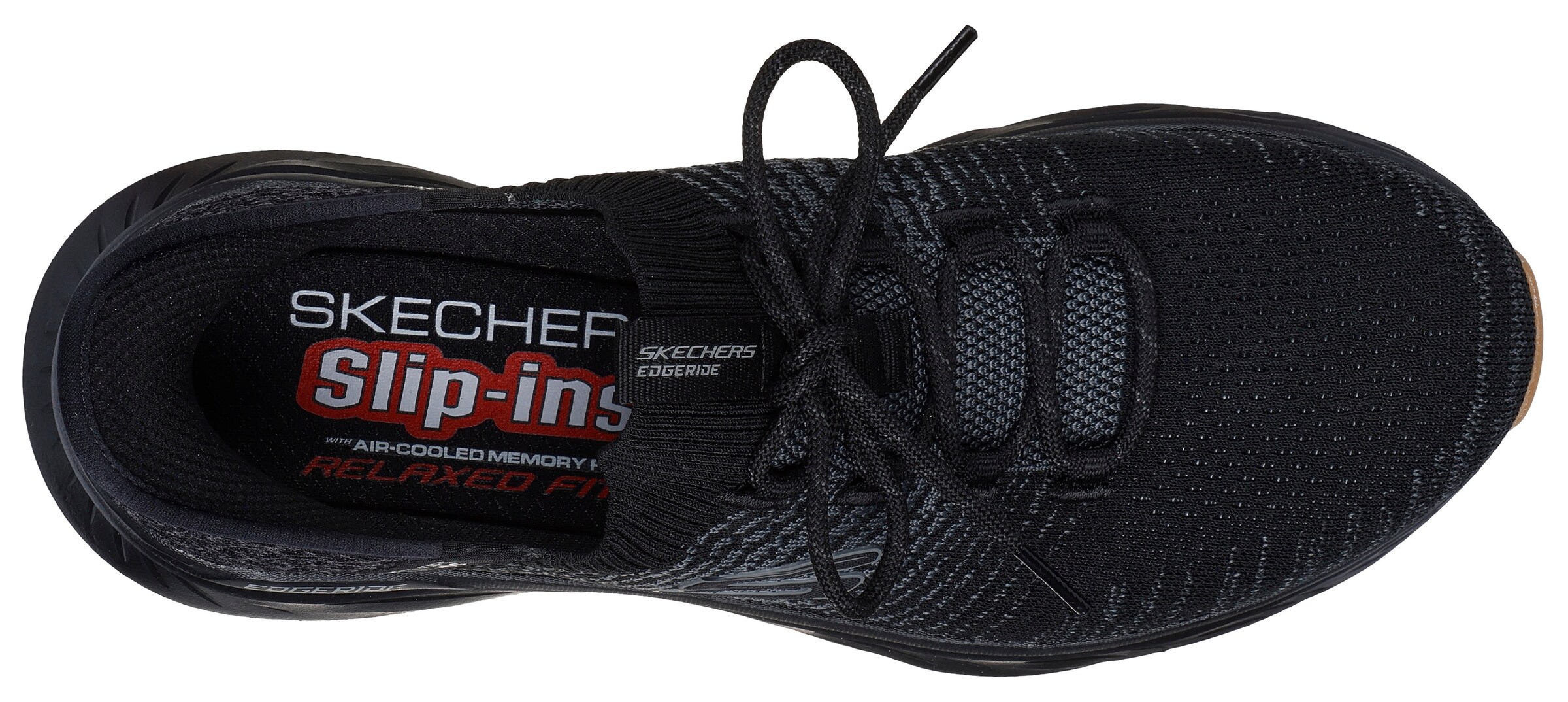 SKECHERS Slip-Ons in Black