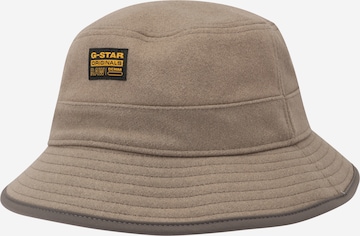 Chapeaux G-Star RAW en marron : devant