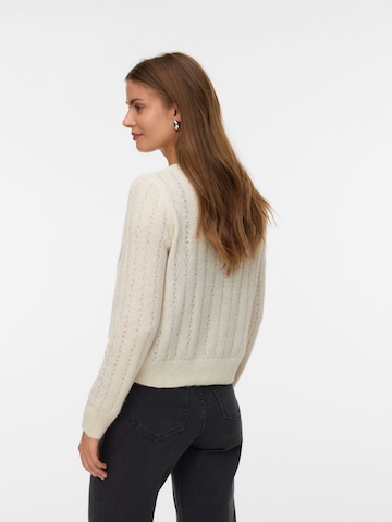 VERO MODA Strickjacke in Weiß