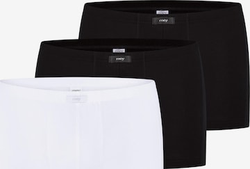 Mey Boxershorts 'Network' in Grau: Vorderseite