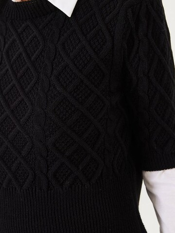 Bianco Lucci Sweater 'Pullover' in Black