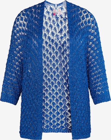 Cardigan IZIA en bleu : devant