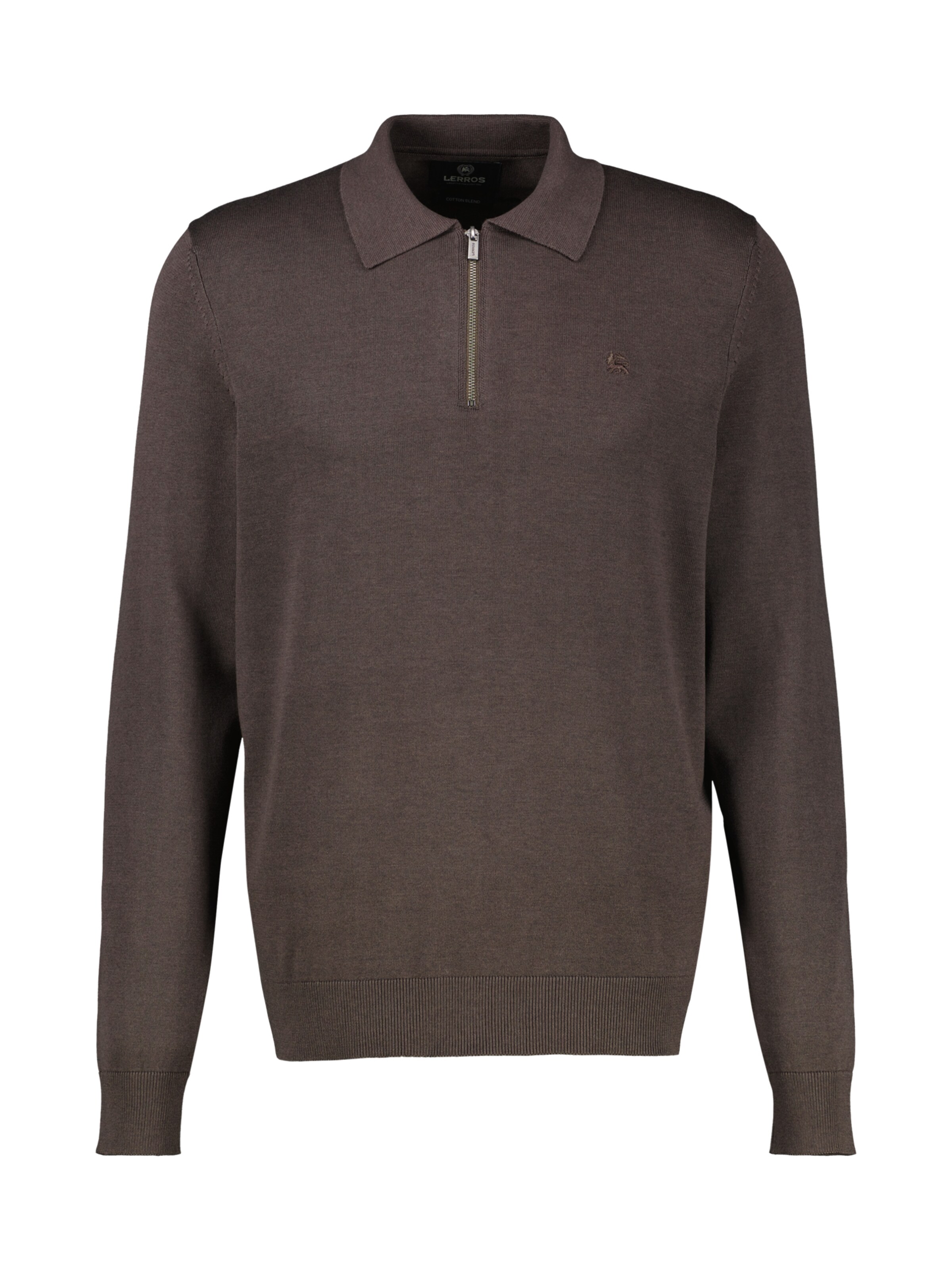 LERROS Shirt in Braun: Vorderseite