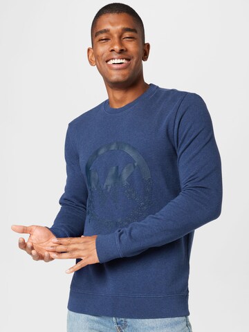 Michael Kors Sweatshirt in Blauw: voorkant