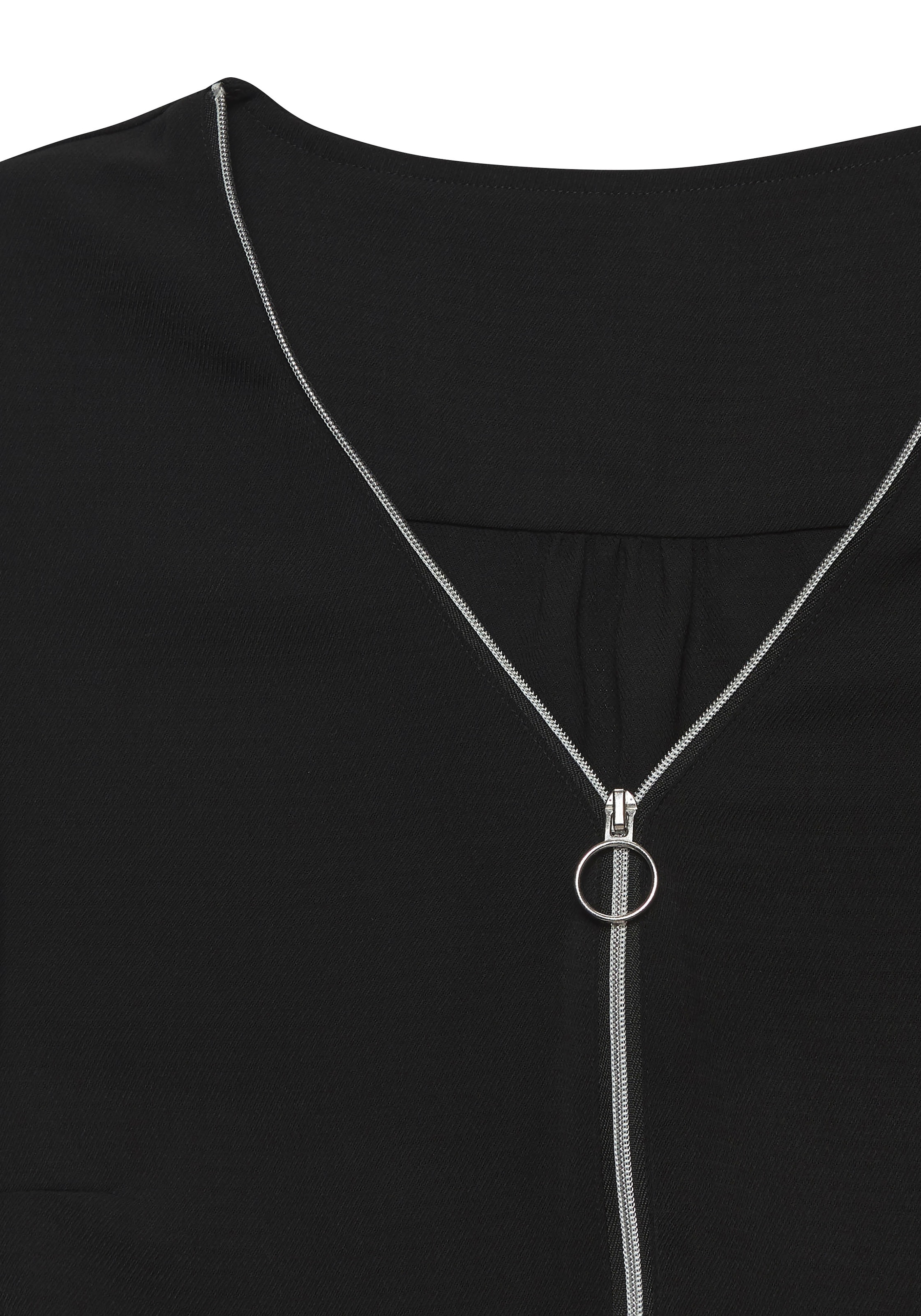 LASCANA Блузка в Черный