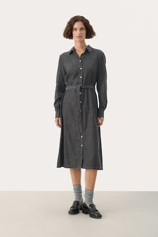 Part Two Shirt Dress 'Cirke' in Grey