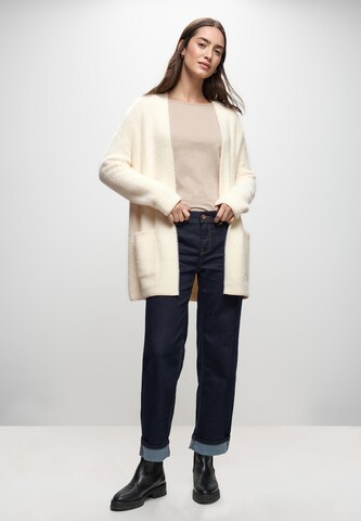 STREET ONE Knit Cardigan in Beige