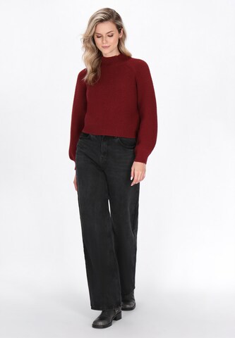 Pull-over DreiMaster Vintage en rouge : devant