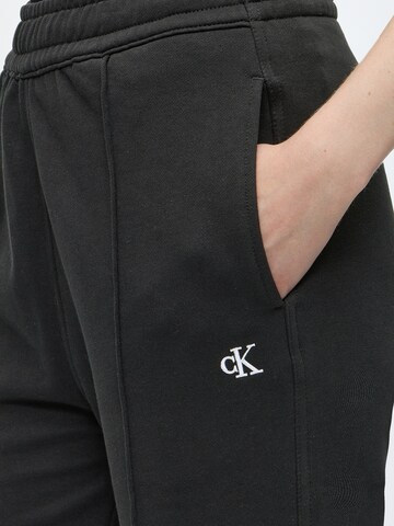 Calvin Klein Jeans Loosefit Hose in Schwarz