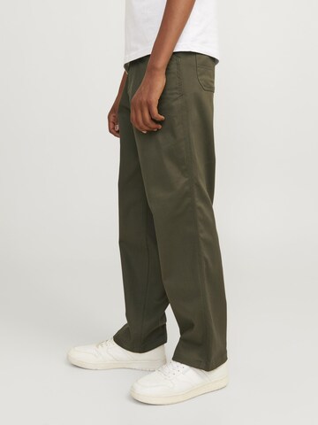 Jack & Jones Junior Wide leg Trousers in Green