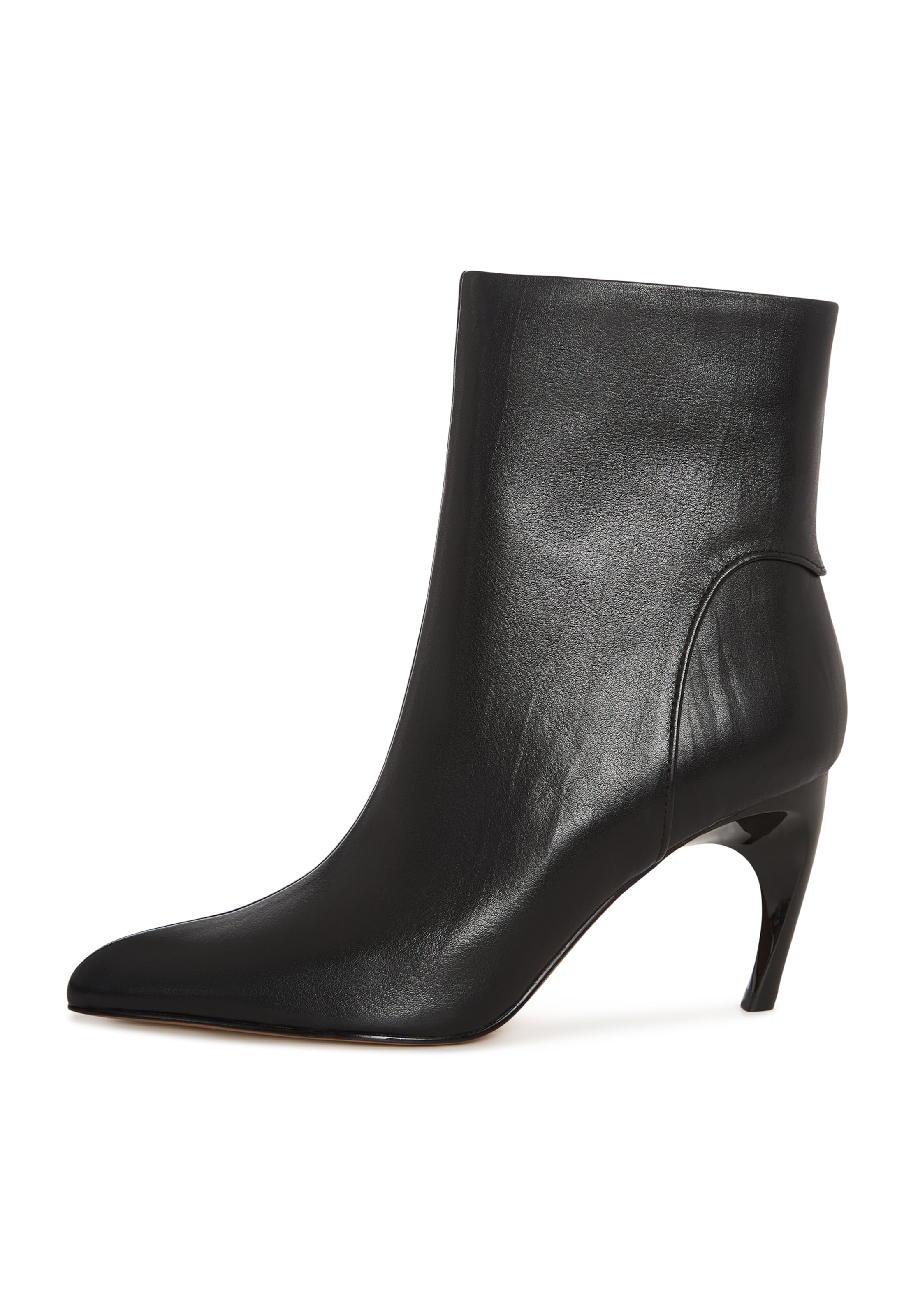 CESARE GASPARI Bootie in Black: front