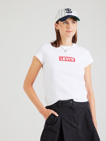 LEVI'S ® Μπλουζάκι 'AUTHENTIC' σε λευκό: μπροστά