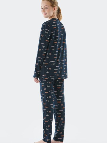 SCHIESSER Nachtkledij ' Teens Nightwear ' in Blauw