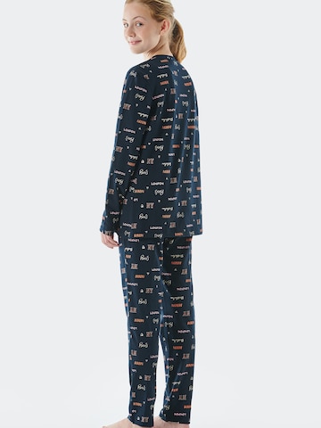 SCHIESSER Pyjama ' Teens Nightwear ' in Blau