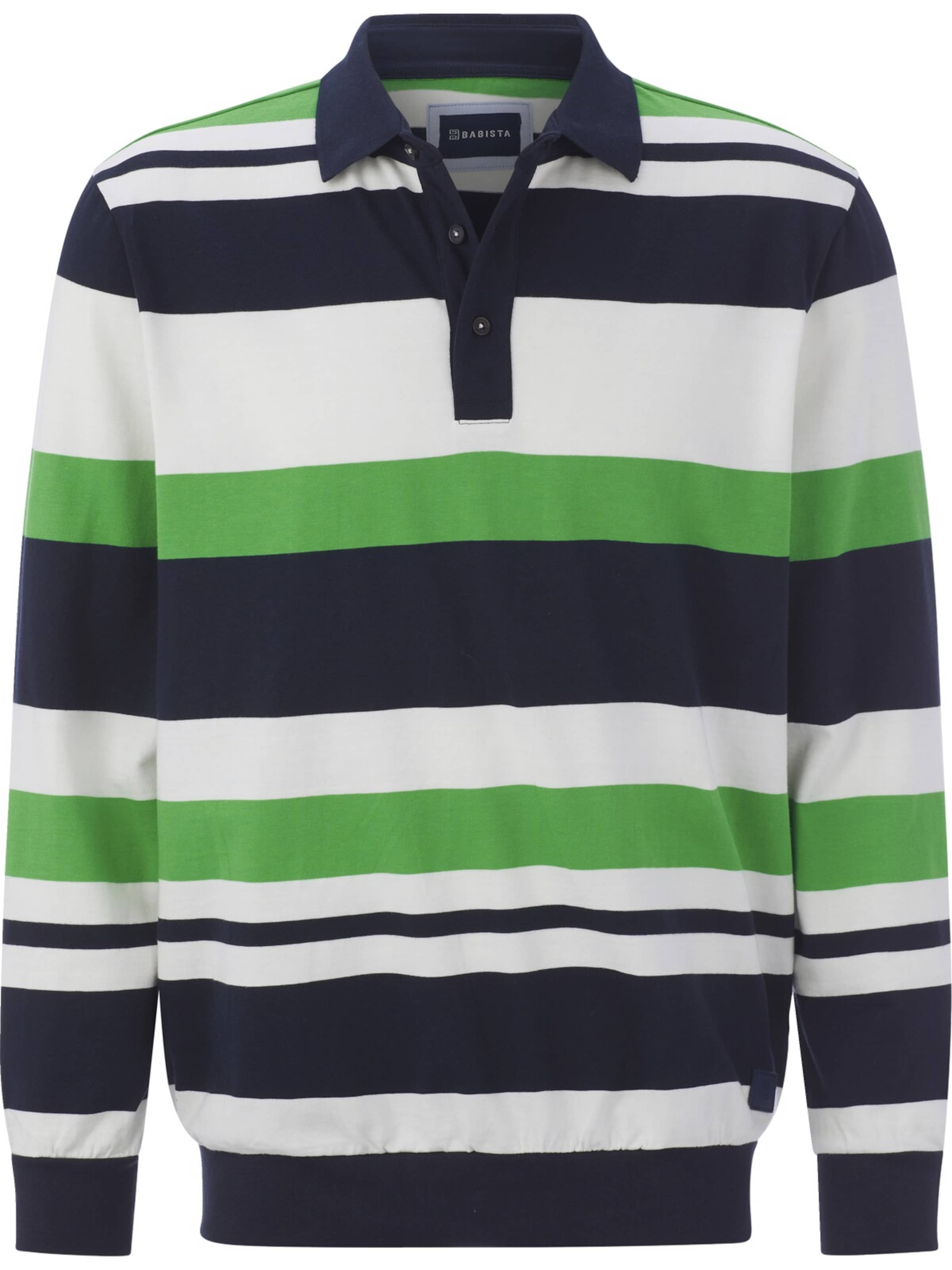 BABISTA Sweatshirt ' Bartomeo ' in Grün: Vorderseite