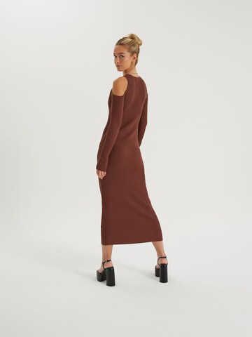 millane Knit dress 'Miley' in Brown