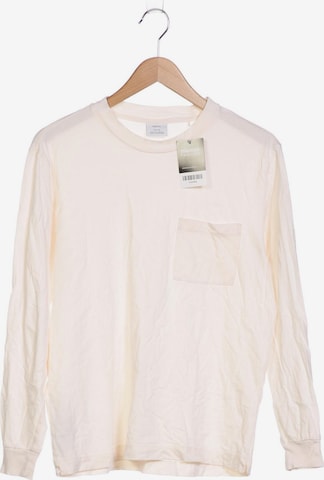 MANGO Langarmshirt S in Weiß: predná strana