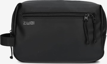 Trousses de toilette ZWEI en noir : devant