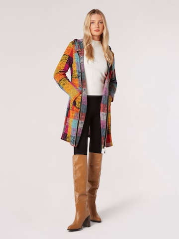Apricot Between-seasons coat in Mixed colours