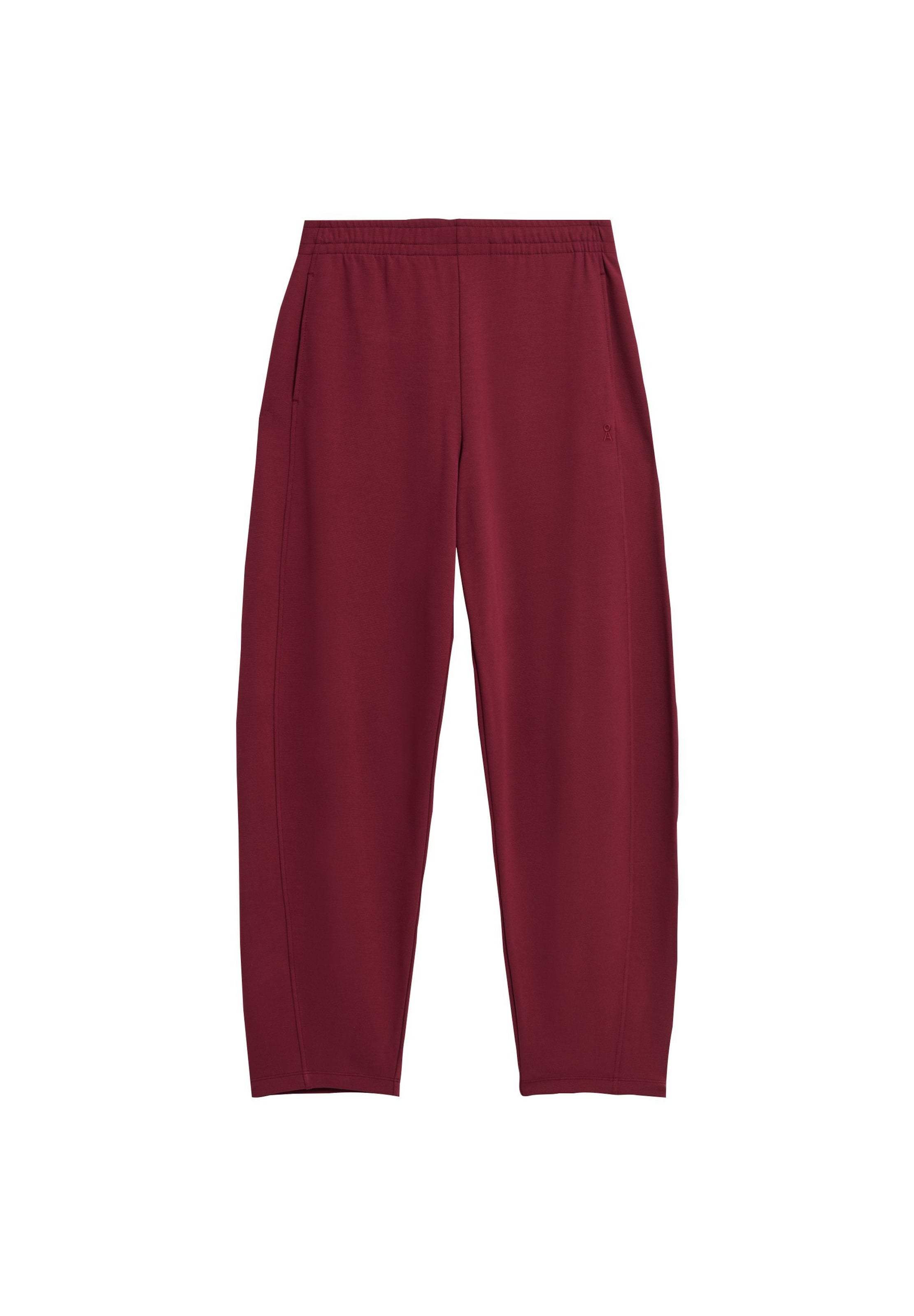 Pantalon ARMEDANGELS en rouge : devant