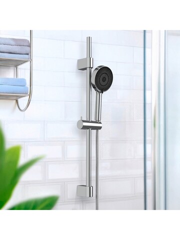 Wenko Shower Accessories 'Softwater' in Silver