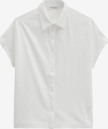 Chemisier Marc O'Polo en blanc : devant