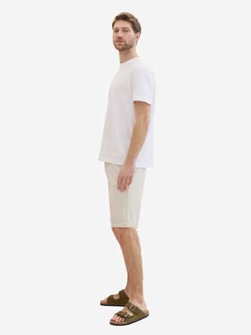 TOM TAILOR Regular Shorts in Beige