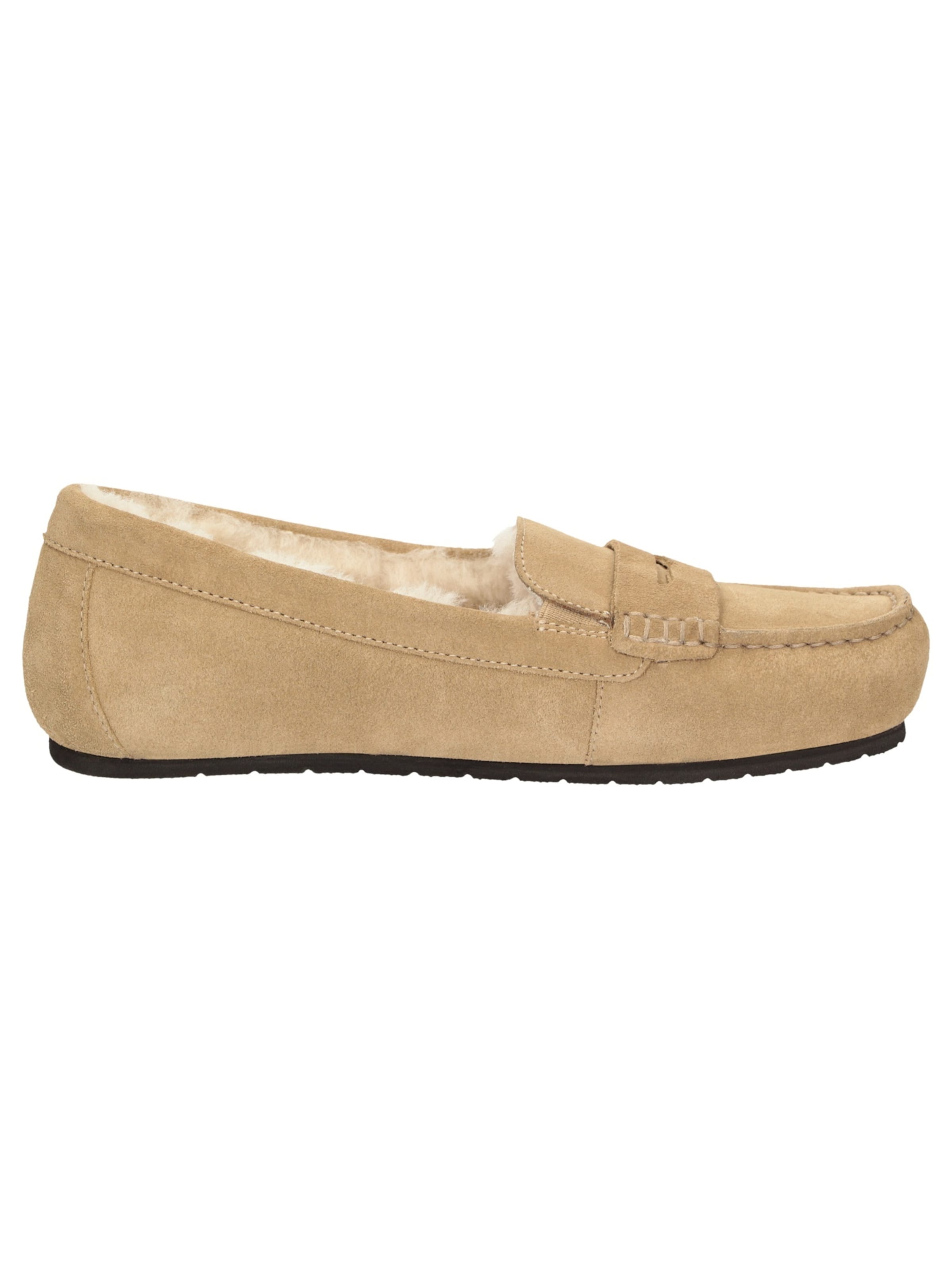 SIOUX Slipper ' Farmiga-707-LF ' in Beige