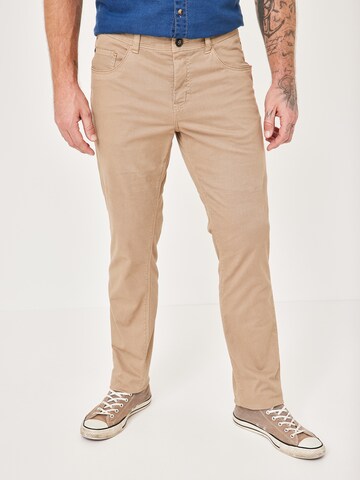 PADDOCKS Slimfit Hose in Beige: Vorderseite