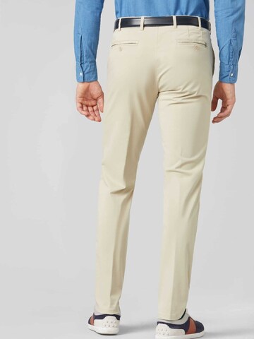 Coupe slim Pantalon chino 'Oslo' MEYER en beige