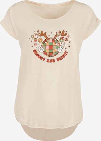 F4NT4STIC Shirt in Beige: front