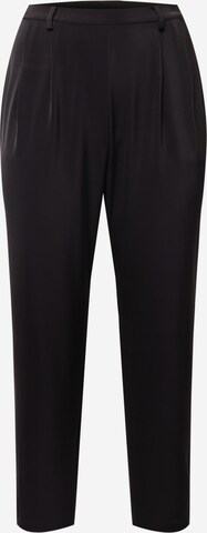 Guido Maria Kretschmer Curvy Regular Pleat-front trousers 'Jasmin' in Black: front