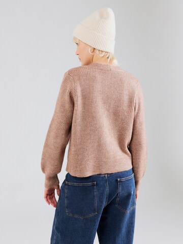ABOUT YOU Knit cardigan 'Tamina' in Pink
