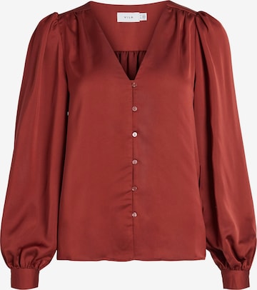 VILA Blouse in Rood: voorkant