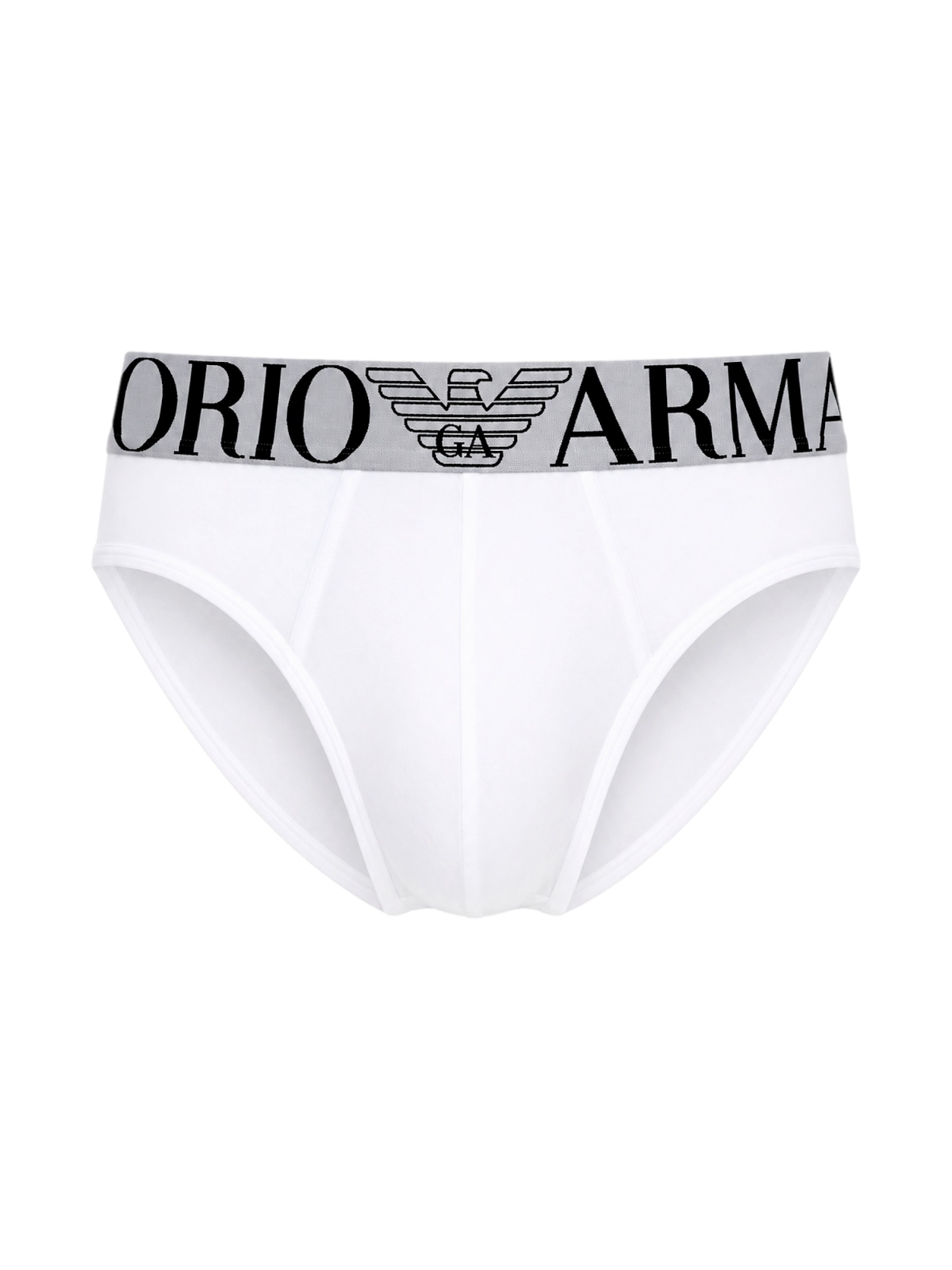 Emporio Armani Трусы-слипы в Белый: спереди