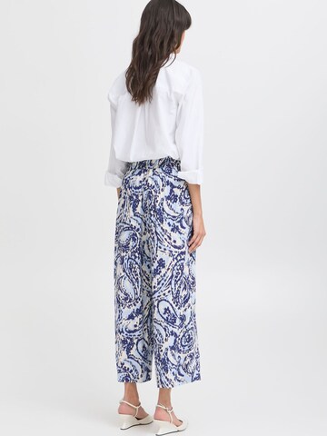 b.young Wide leg Trousers ' BYMMMJOELLA CULOTTE ' in Blue