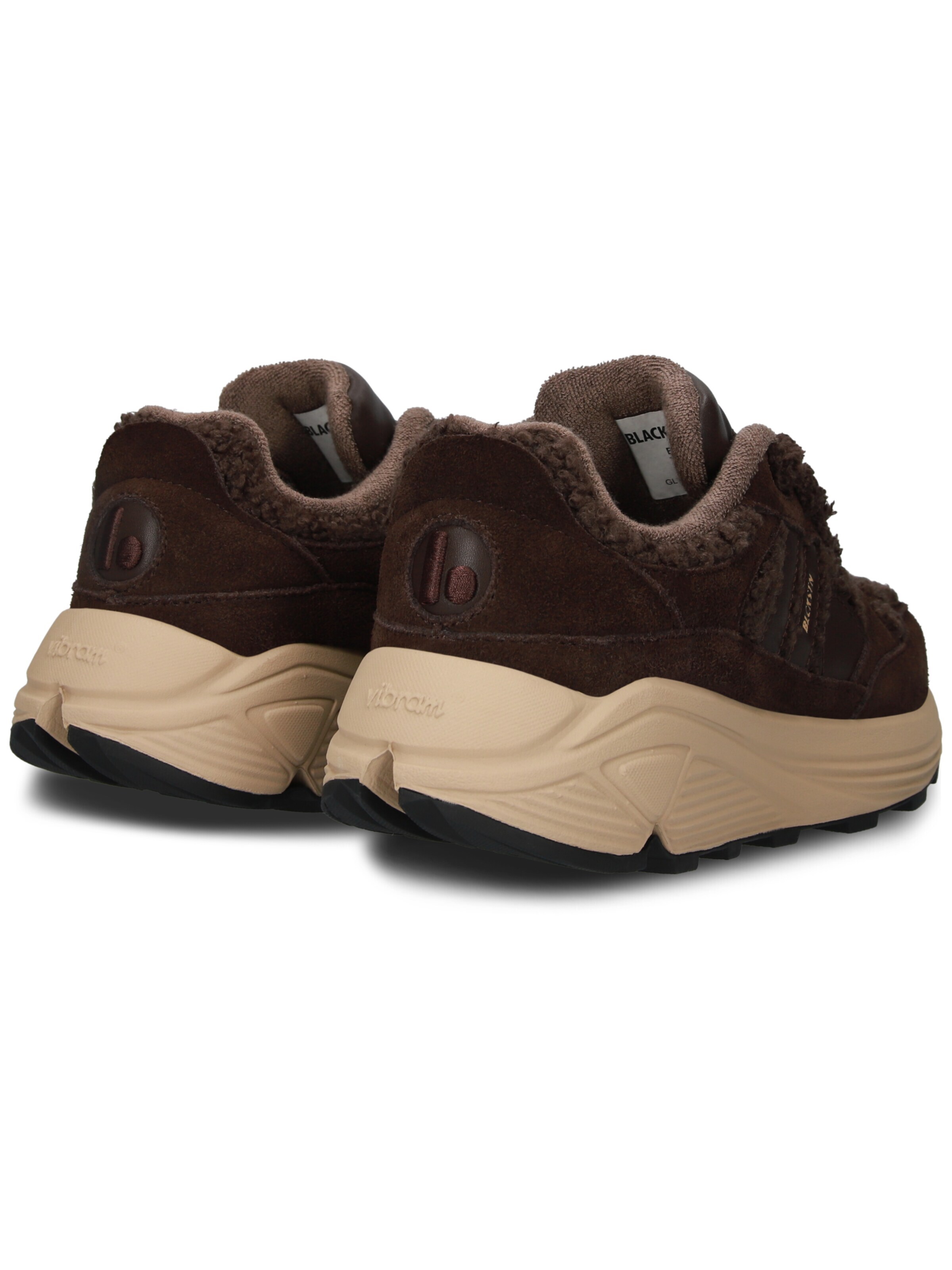 BLACKSTONE Platform trainers 'V-RILEY' in Brown