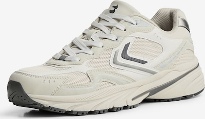 Bershka Niske tenisice u taupe siva / srebrno siva / crna / prljavo bijela, Pregled proizvoda