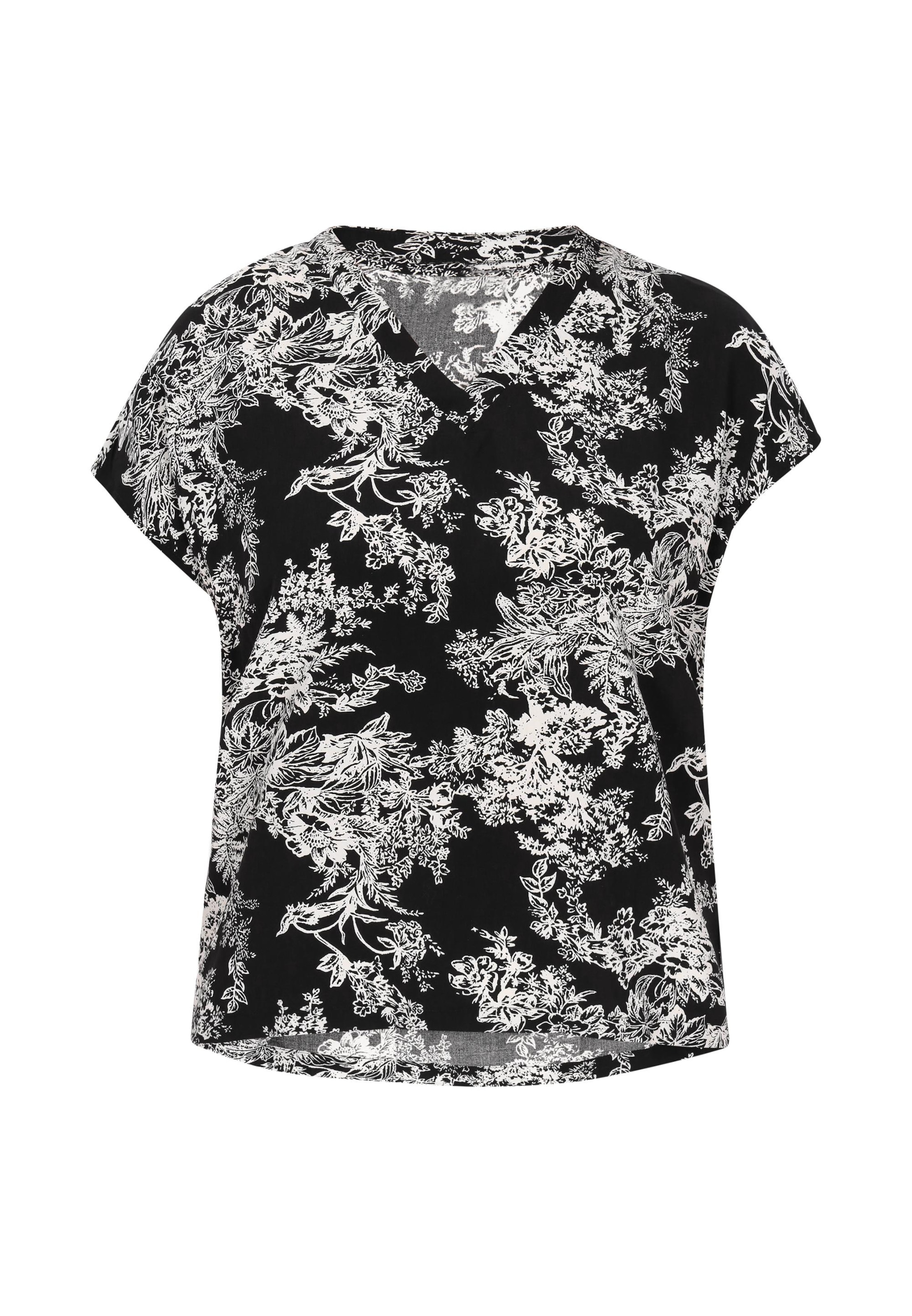 FELIPA Μπλούζα σε μαύρο: μπροστά