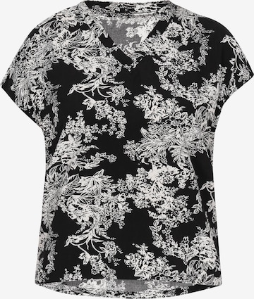 FELIPA Μπλούζα σε μαύρο: μπροστά