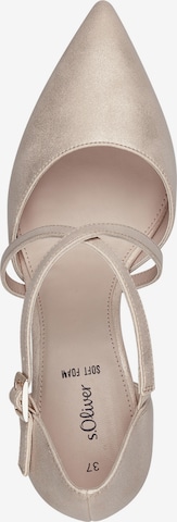 s.Oliver Γόβες slingback σε χρυσό