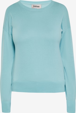 Pull-over Sidona en bleu : devant