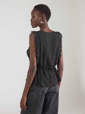 ABOUT YOU Bluza 'Ellen' | črna barva
