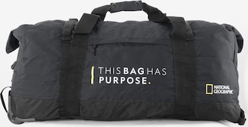 National Geographic Travel Bag 'Pathway' in Black: front