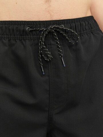 Shorts de bain 'Fiji' JACK & JONES en noir