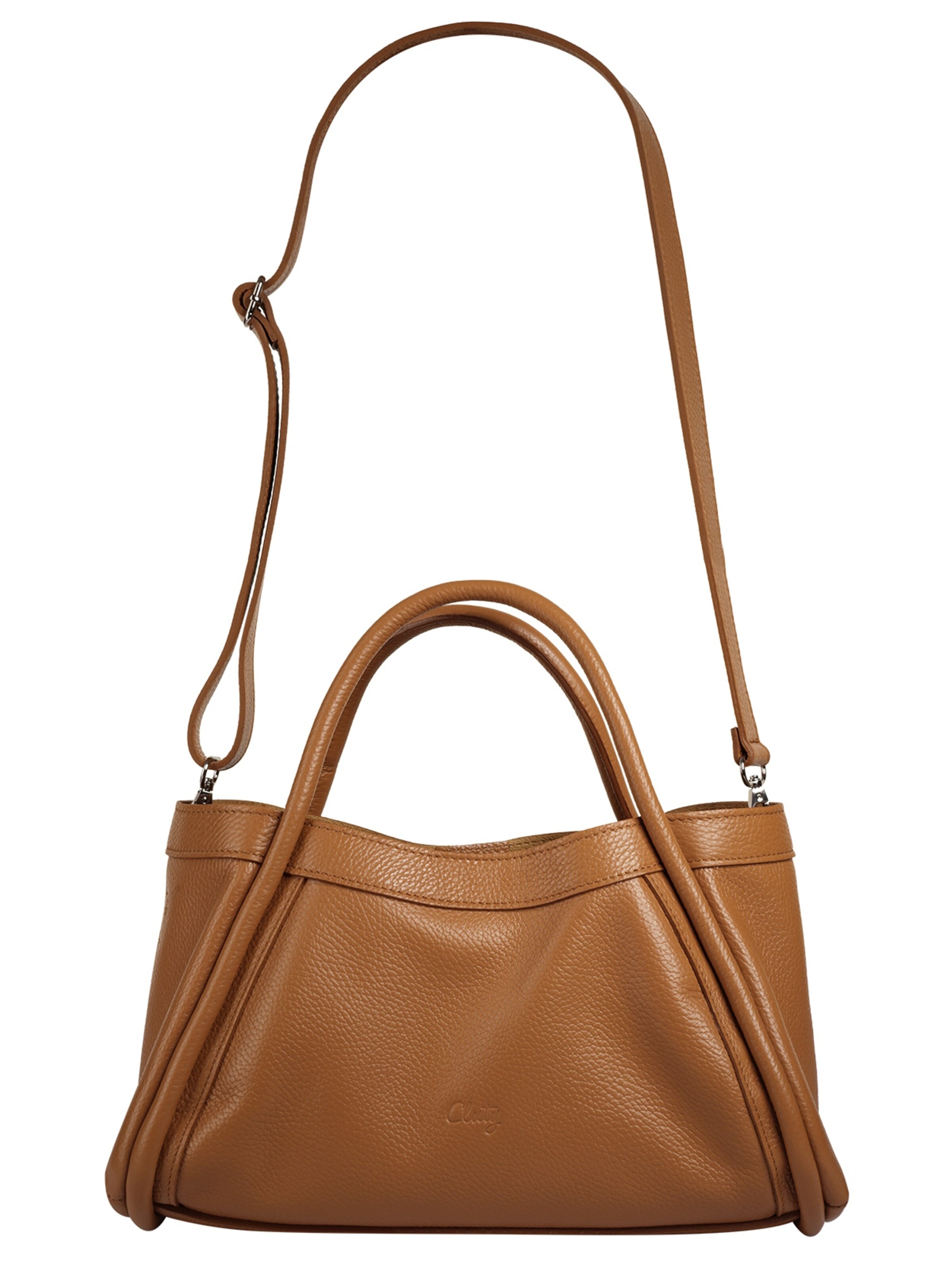 Cluty Handbag '2 IN 1' in Brown